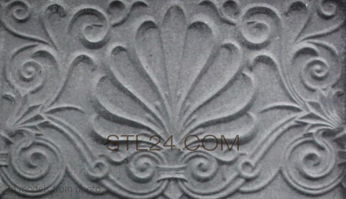 Фризы (FRIESE_1569 -  | 3D model 3DSMAX / OBJ / STL) 3D модель для ЧПУ станка